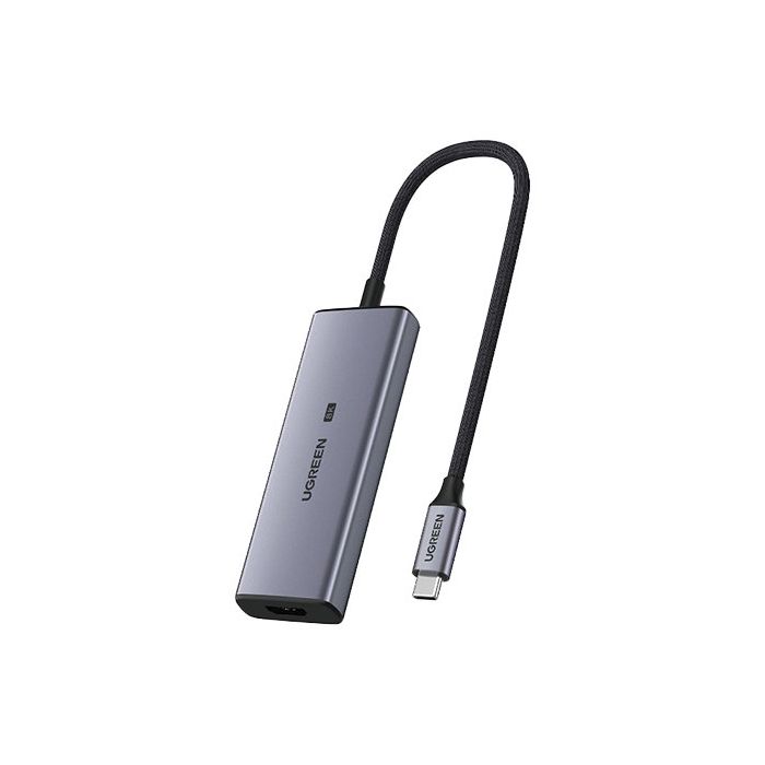 Ugreen 4in1 multi-functional HUB USB Type C - 3x USB 3.2 Gen 1 / HDMI 2.1 8K 30Hz gray (50629 CM500)
