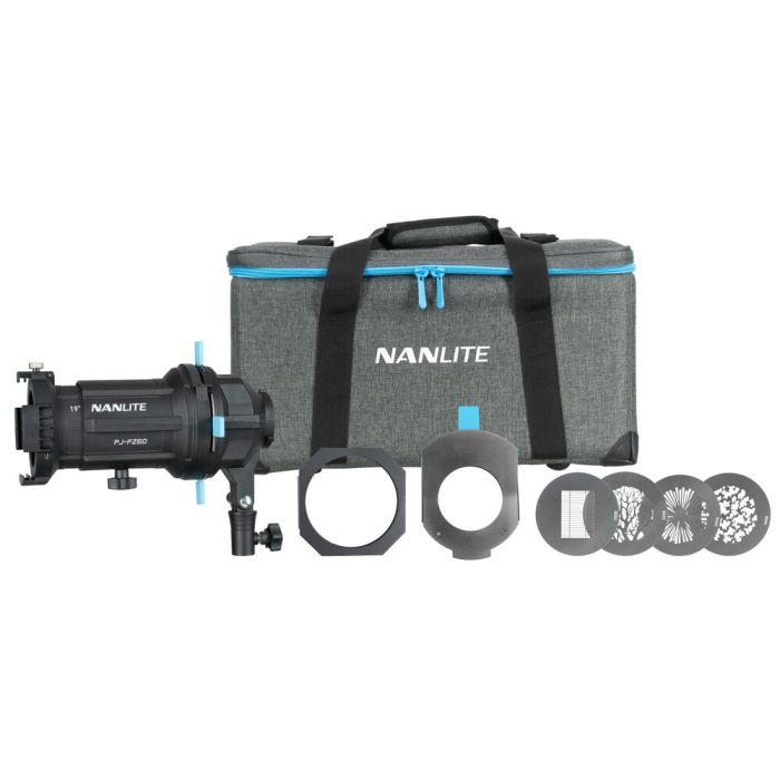 Nanlite PJ-FZ60-19 Projector Mount Kit with GOBO Set 1 Included