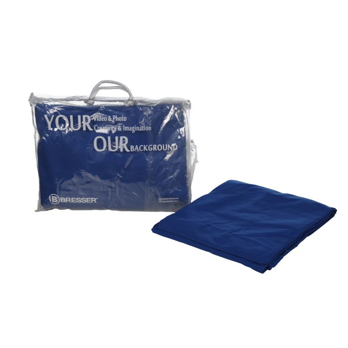 Bresser Y-9 Background Cloth 3x6m Chromakey Blue