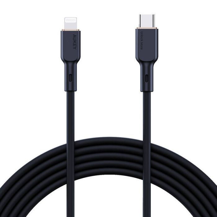 Aukey CB-SCL1 USB-C to Lightning Cable 27W 1m Black