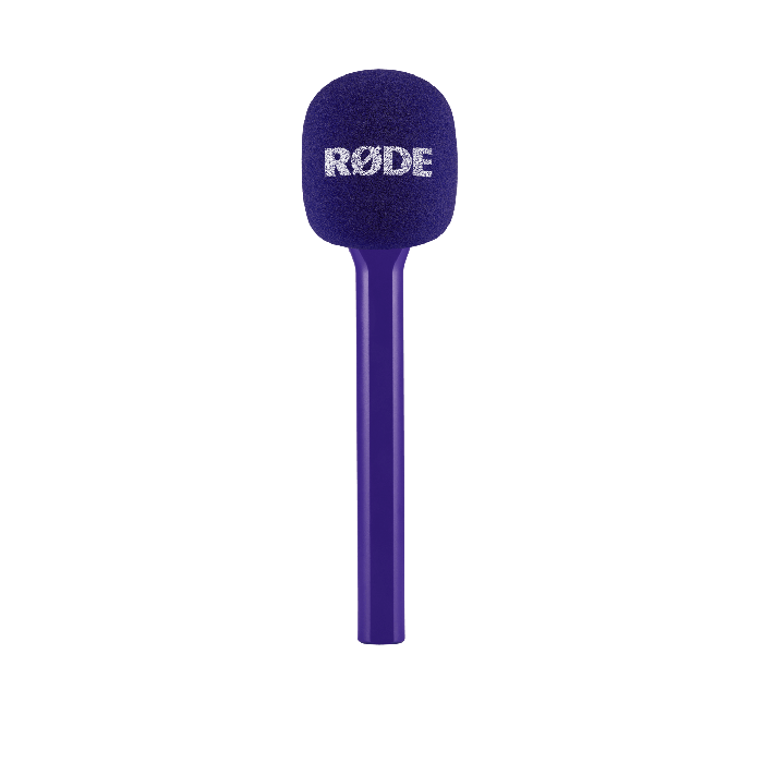 Rode Interview GO Handheld Adaptor for the Wireless Range Purple
