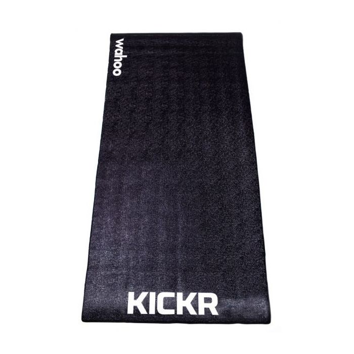 WahooFitness WFKICKRMAT antistatic floor mat Black Rubber