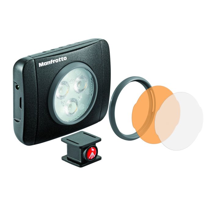Manfrotto Lumimuse Series 3 LED Light & Accessories Black (MLUMIEPL-BK)