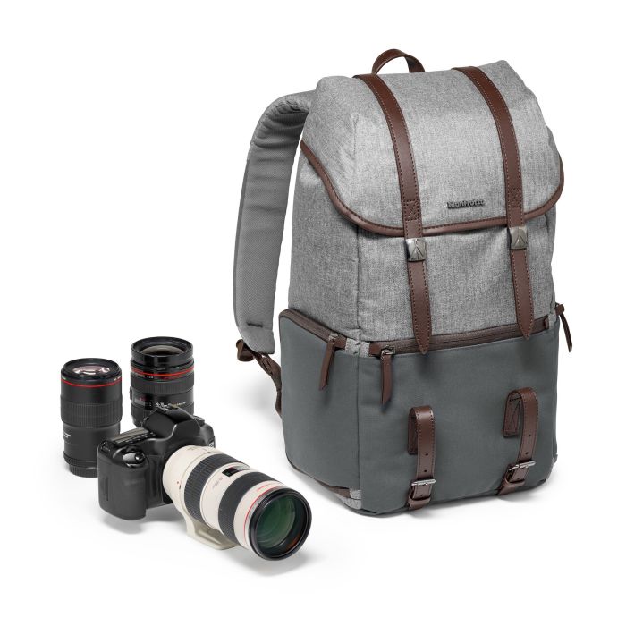 Manfrotto MB LF-WN-BP Windsor Camera And Laptop Backpack For DSLR