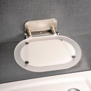 Ravak Ovo P II Sēdeklis Chrome Clear/Stainless (B8F0000029)