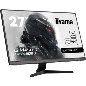 iiyama G-Master Black Hawk G2745QSU-B1 27-Inch IPS LED 2560x1440 100Hz 1ms FreeSync Black