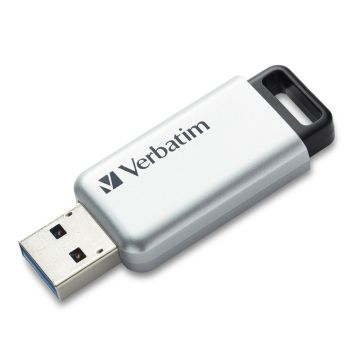 Verbatim USB Stick 3.0 Secure Data Pro 64 GB silver