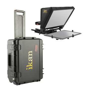 Ikan Elite Universal Tablet & iPad Teleprompter Travel Kit (PT-ELITE-V2-TK)