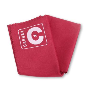 Caruba Microfibre Lens Cloth 20x20 Red