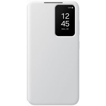 Samsung Smart View Wallet Case with Flap for Samsung Galaxy S24 - White (EF-ZS921CWEGWW)