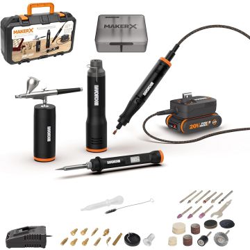 Worx 20V 4-Tool Maker X Combo Kit WX995