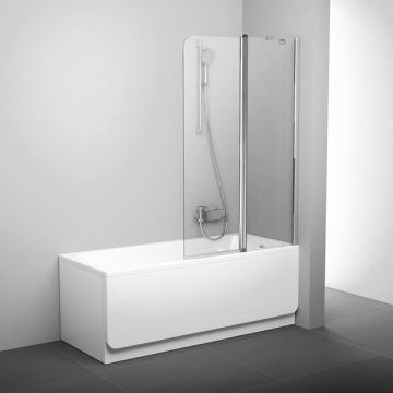 Ravak Vannas Siena CVS2-100 L Bright Alu+Caurspīdīgs Stikls (7QLA0C00Z1)