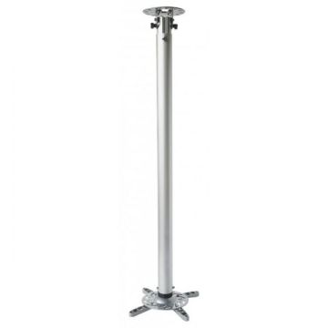 Techly Arm For Projector 110-190cm Ceiling, 15kg, Silver (301597)