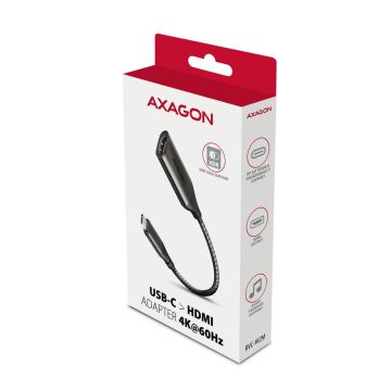 AXAGON AXAGON RVC-HI2M, USB-C to HDMI 2.0 adapter 4K