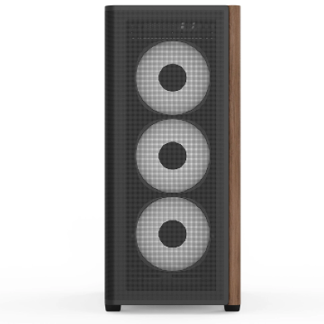 Aerocool D501A PC Case, Mid Tower, ATX, Tempered Glass - Black (ACCM-DS01043.11)
