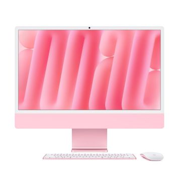 Apple iMac 24 Nano Apple M4 10C CPU, 10C GPU 24GB RAM 512GB SSD Trackpad, Keyboard with Touch ID and Numeric Keypad Pink (Spec. conf.)