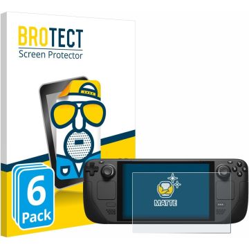 BROTECT Anti-Glare Matte Screen Protector film for Valve Steam Deck/OLED (Pack of 6)