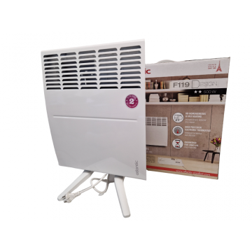 Atlantic F119 Design 1000W Elektriskais Konvektors (515601)
