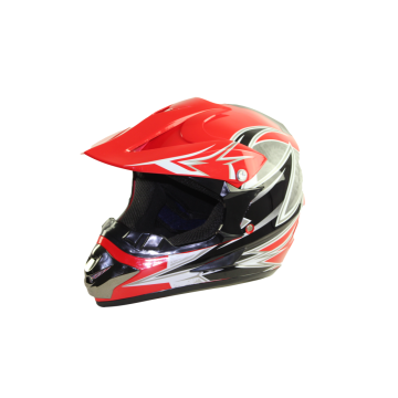 XTR MT125 Sarkana Bērnu ķivere L - 55cm - 56cm