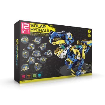 The Source Wholesale 71510 12 in 1 Solar Hydraulic Construction Kit