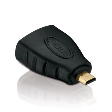 PureLink adapter micro HDMI plug HDMI socket FULL HD BASIC black (302026)