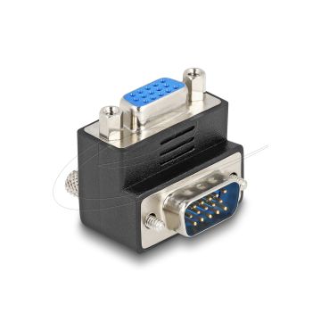 Delock Adapter VGA Plug Socket 90 angled (65171)
