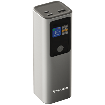 Verbatim Charge n Go Power Bank 27000 mAh 183 W Gray