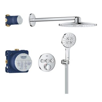 Grohe Grohtherm SmartControl SmartActive 310 Iebūvējumā Dušas Sistēma Hroms (34863000)