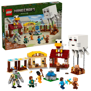 LEGO Minecraft The Ghast Balloon Village Attack (21273)