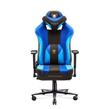 Diablo X-Player 2.0 Normal Size Frost - Black Ergonomic Chair