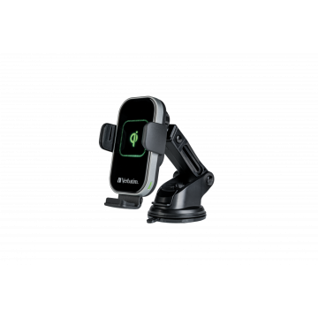 Verbatim FWC‑02 Car Phone Holder with Wireless Charging Function Qi Fast