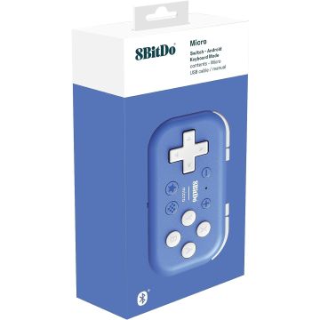 8BITDO Micro Bluetooth Gamepad Blue