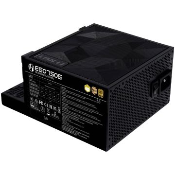 Lian Li EDGE GOLD 750 80 PLUS Gold power supply, PCIe 5.1, ATX 3.1 - 750 Watts, black (Edge Gold 750W Black)