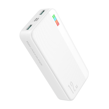 Joyroom powerbank 20000mAh Dazzling Series 12W white (JR-T017)