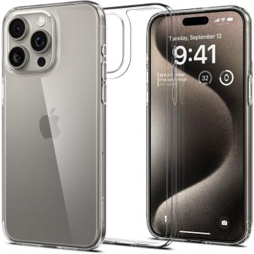 Spigen Air Skin Hybrid, crystal clear - iPhone 15 Pro (ACS06697)