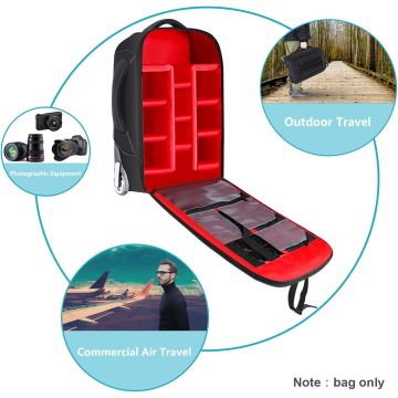 Neewer NW3300-R convertible rolling Camera Backpack