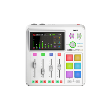 Rode RodeCaster Duo Integrated Audio Production Studio White