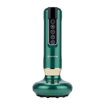 Humanas DermaSmooth Anticellulite Massager with Chinese Cupping Device Function Green