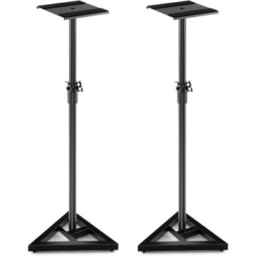 KOMFOTTEU Set of 2 Speaker Stands Height Adjustable from 97 - 157 cm (CU24588DE)