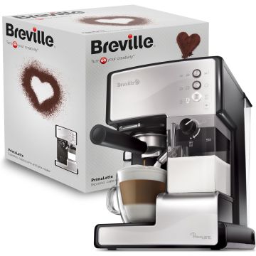 Breville PrimaLatte Coffee and Espresso Machine VCF045X Demo modelis
