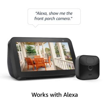 Blink Outdoor | Wireless, weather-resistant HD security camera with two-year battery life, motion detection | 3-Camera System