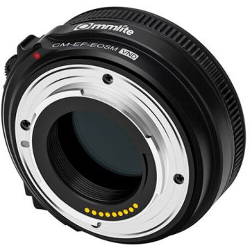 Commlite CM-EF-EOSM VND AF Mount Adapter from EF/EF-S Lens to EOSM Camera with Variable ND