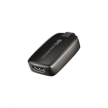 Cable Matters Foldable USB C HDMI Adapter 4K-120Hz/8K-60Hz HDR Support, Portable USB C to HDMI Adapter (201398-BLK)