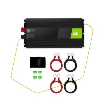 Green Cell Power Inverter 24V to 230V 1500W/3000W Pure sine wave (INV19)