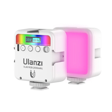 Ulanzi Mini Pocket 49 RGB Video LED Light White