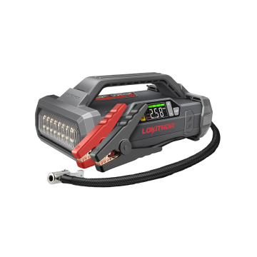 Lokithor JA301 Jump Starter Auto Starta Palaidējs ar iebūvētu Kompresoru