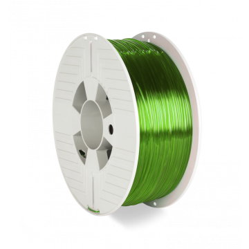 Verbatim PET‑G Filament 3D Printer 1.75 mm 1 Kg green transparent