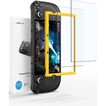 JSAUX Screen Protector for Steam Deck [Pack of 2]
