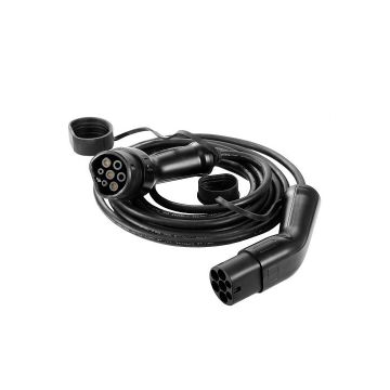 EV Charging Cable Type 2 - Type 2, 32A, 22kW, 3-phase, 5m (EV200023)