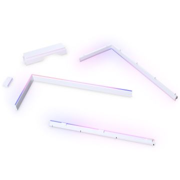 PHANTEKS NV5 Premium DRGB Kit + Power Hub, 3x for outer frame, 1x motherboard cable cover - white (PH-PLEDKT_NV5_DWT01)